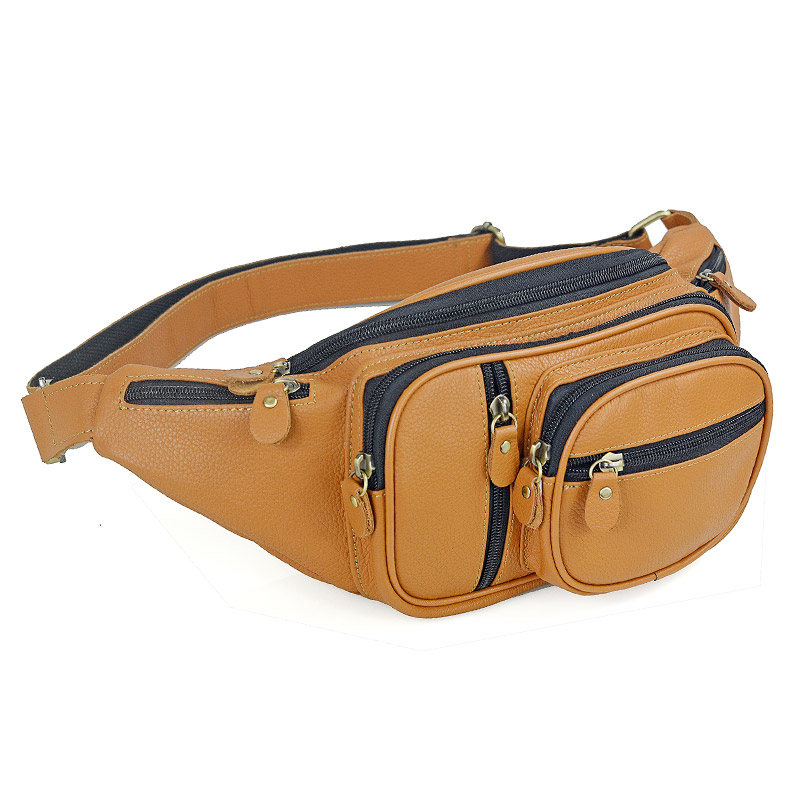Motorcycle Gear Backpack - กระเป๋าคาดเอวหนังแท้ผู้ชายสำหรับผู้ชายเดินทางลำลองกระเป๋าคาดอกหนังกระเป๋าสะพายหลังหนังวัวกระเป๋าคาดอกสำหรับผู้ชายรถจักรยานยนต์