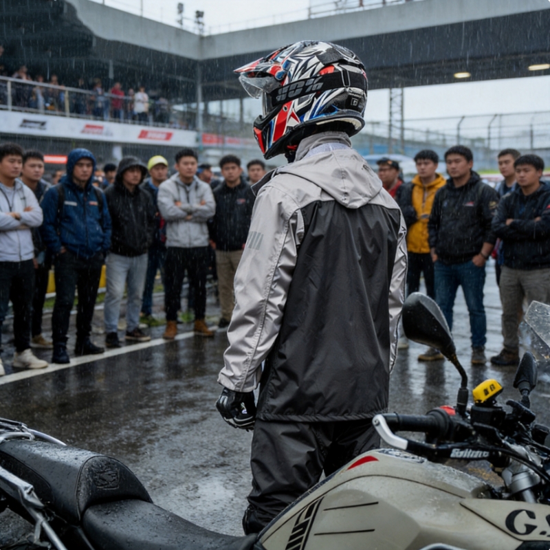 Motorcycle Gear Rain - ชุดกันฝนสำหรับขี่มอเตอร์ไซค์ MOBAIDAO สำหรับผู้ใหญ่ทุกเพศ, เสื้อแจ็คเก็ตและกางเกงกันน้ำสำหรับการขี่เพื่อพักผ่อนในเมืองและการใช้งานส่งของ