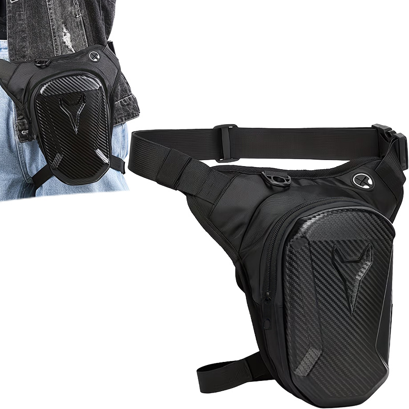 Motorcycle Gear Backpack - กระเป๋าคาดเอวกันน้ำสำหรับมอเตอร์ไซค์ กระเป๋าคาดขา กระเป๋าคาดเอวแบบสะพายข้าง สำหรับนักขี่มอเตอร์ไซค์ กระเป๋าคาดต้นขา สำหรับมอเตอร์ครอส