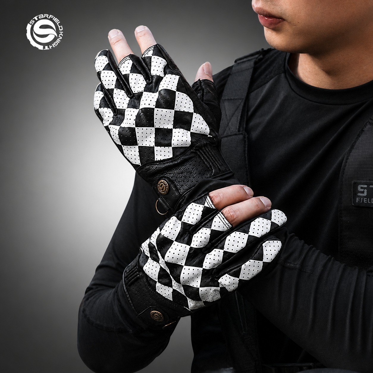 STAR FIELD KNIGHT SKG-566 ถุงม - Motorcycle Gear White บทวิจารณ์และราคา