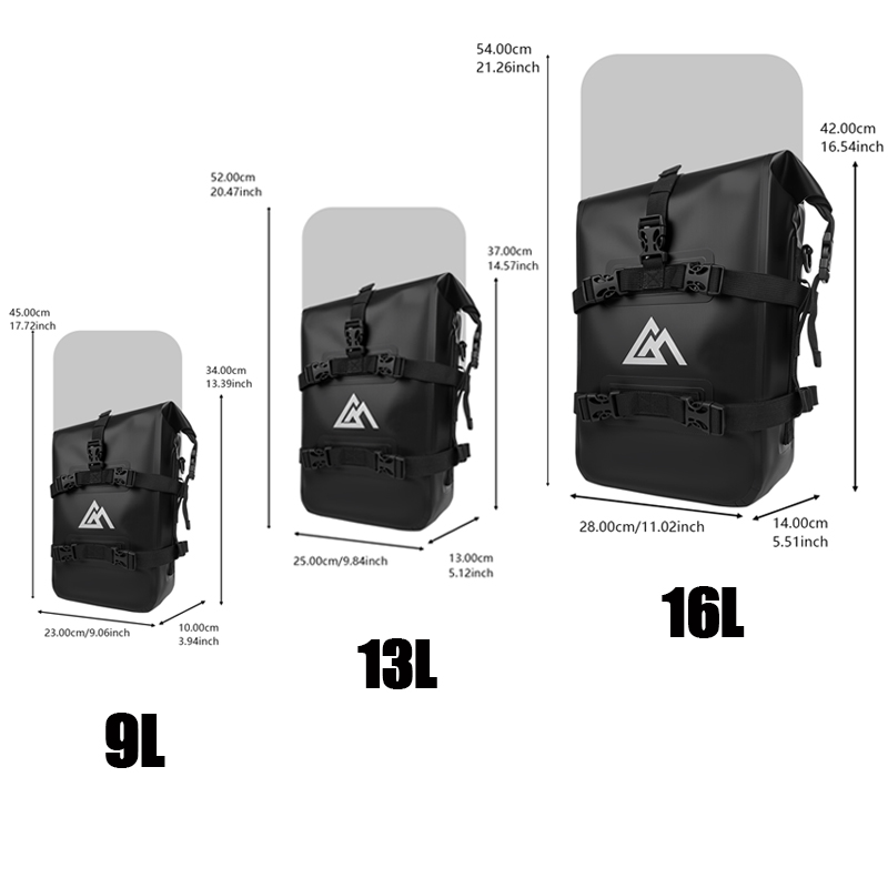 กระเป๋าใส่กันชนมอเตอร์ไซค์อเนก - Motorcycle Gear Backpack บทวิจารณ์และราคา