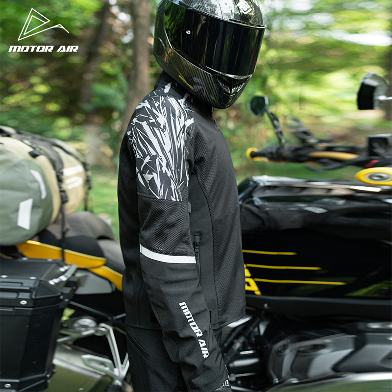 เสื้อแจ็คเก็ตมอเตอร์ไซค์สีดำแล - Motorcycle Gear White บทวิจารณ์และราคา
