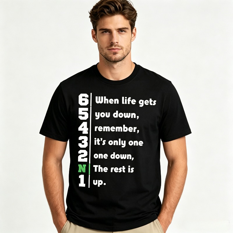 1N23456 เสื้อยืดกราฟิกคำคมชีวิ - Motorcycle Gear Quotes บทวิจารณ์และราคา