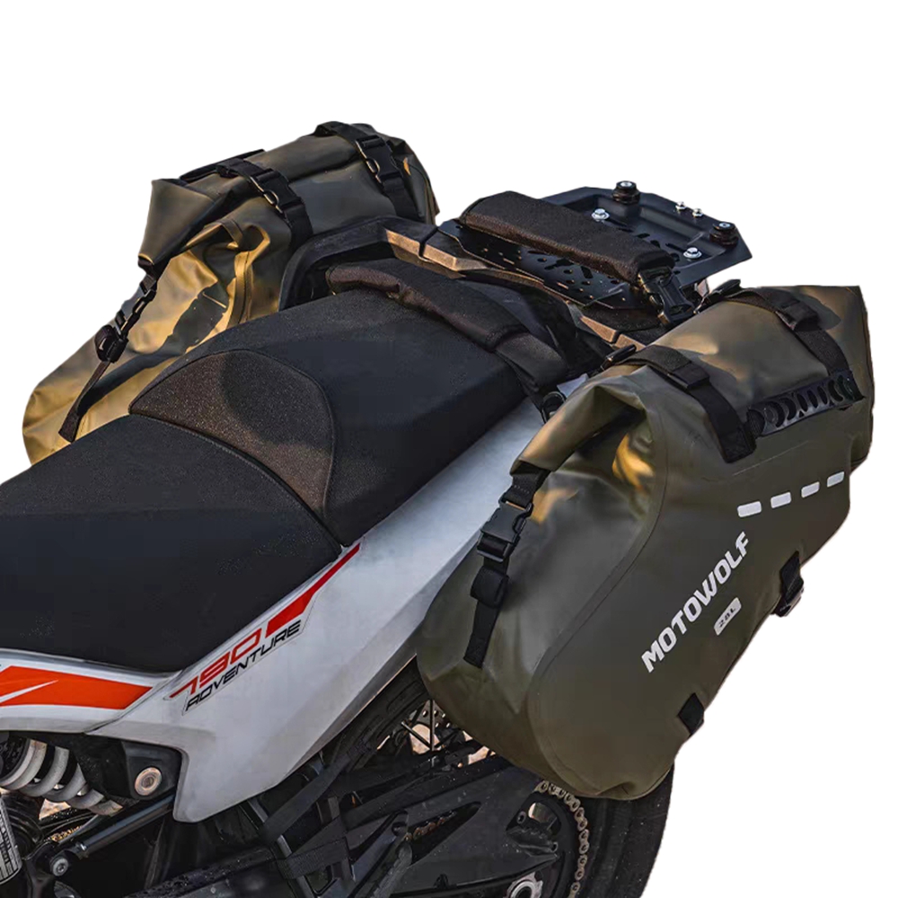 กระเป๋าข้างมอเตอร์ไซค์กันน้ำ U - Motorcycle Gear Backpack บทวิจารณ์และราคา