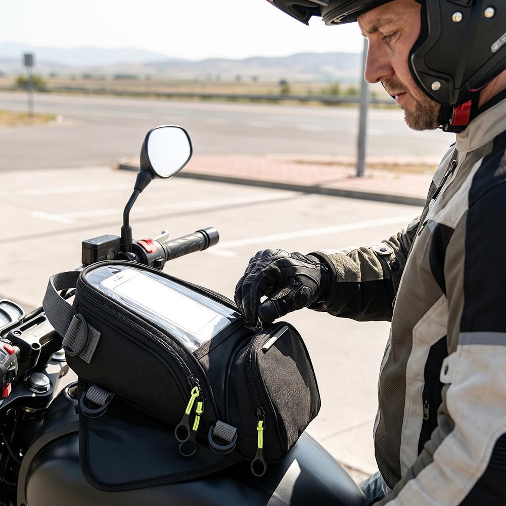 กระเป๋าติดถังน้ำมันสำหรับขี่มอ - Motorcycle Gear Backpack บทวิจารณ์และราคา