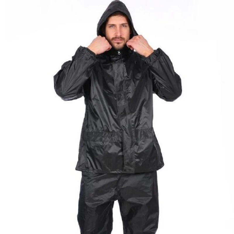 รถจักรยานยนต์สีดําสีดําผู้ใหญ่ - Motorcycle Gear Rain บทวิจารณ์และราคา