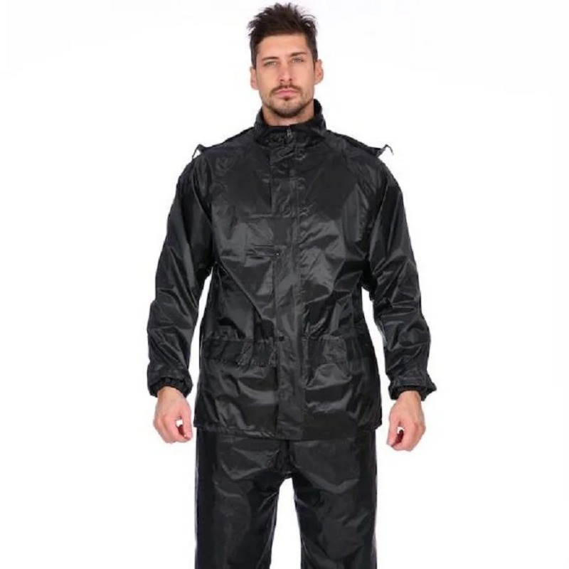 รถจักรยานยนต์สีดําสีดําผู้ใหญ่ - Motorcycle Gear Rain บทวิจารณ์และราคา