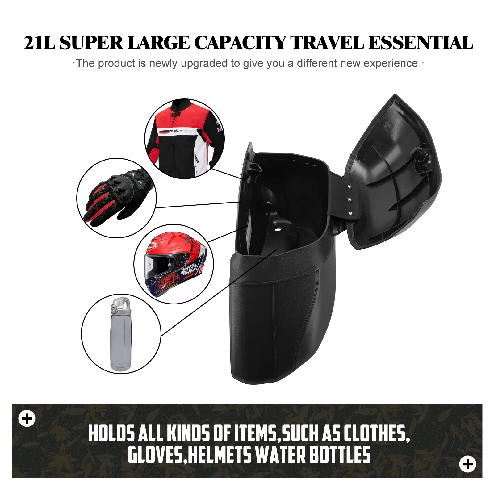 กระเป๋าแข็งสำหรับมอเตอร์ไซค์ ก - Motorcycle Gear Backpack บทวิจารณ์และราคา