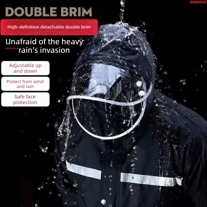 9XL ชุดเสื้อกันฝนสะท้อนแสงกันน - Motorcycle Gear Rain บทวิจารณ์และราคา
