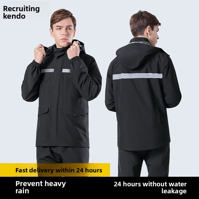 9XL ชุดเสื้อกันฝนสะท้อนแสงกันน - Motorcycle Gear Rain บทวิจารณ์และราคา