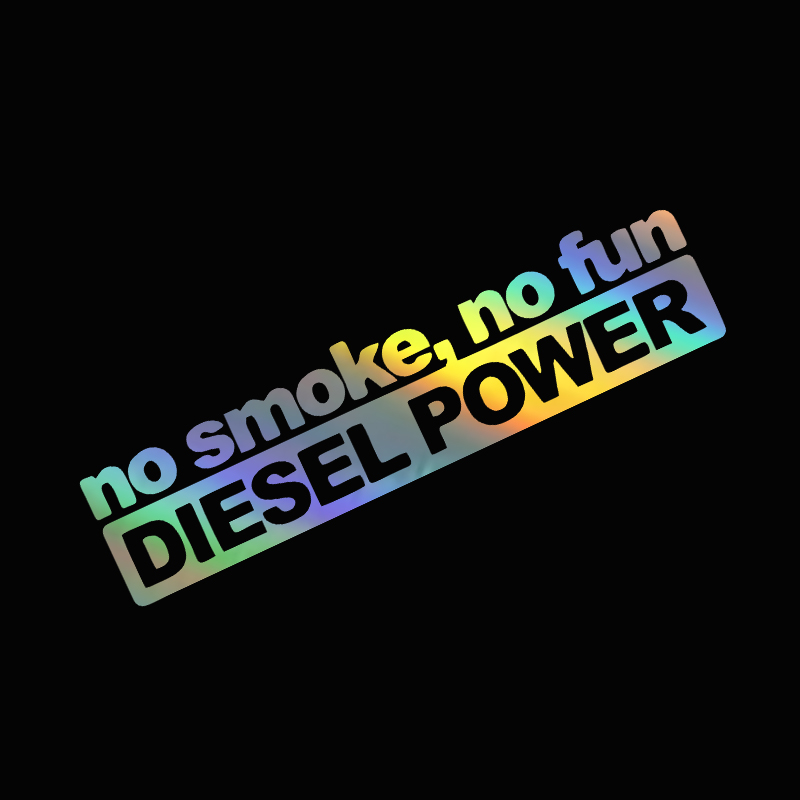 1 ชิ้น NO SMOKE NO FUN DIESEL  - Motorcycle Gear White บทวิจารณ์และราคา