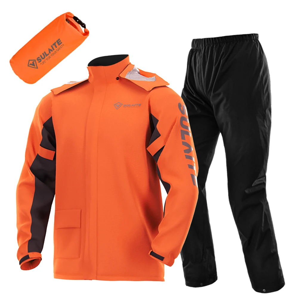 ชุดกันฝนสำหรับขี่มอเตอร์ไซค์ น - Motorcycle Gear Rain บทวิจารณ์และราคา