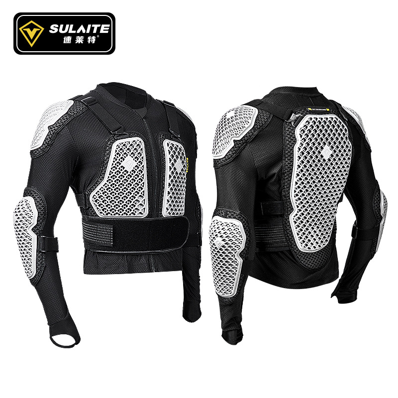 SULAITE เสื้อแจ็คเก็ตรถจักรยาน - Motorcycle Gear White บทวิจารณ์และราคา