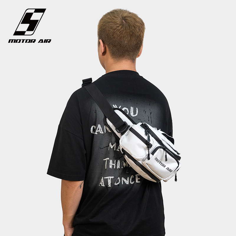 กระเป๋าคาดเอว/คาดอกสำหรับมอเตอ - Motorcycle Gear White บทวิจารณ์และราคา